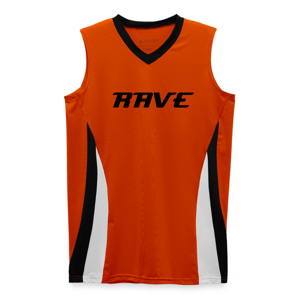 Women's Rave Jersey - orange/black/white