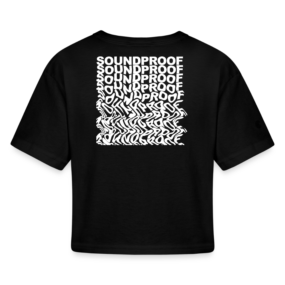O.G. Champion Heavyweight Crop-Top - black
