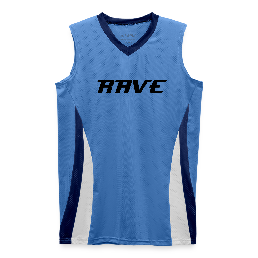 Women's Rave Jersey - carolina blue/navy/white