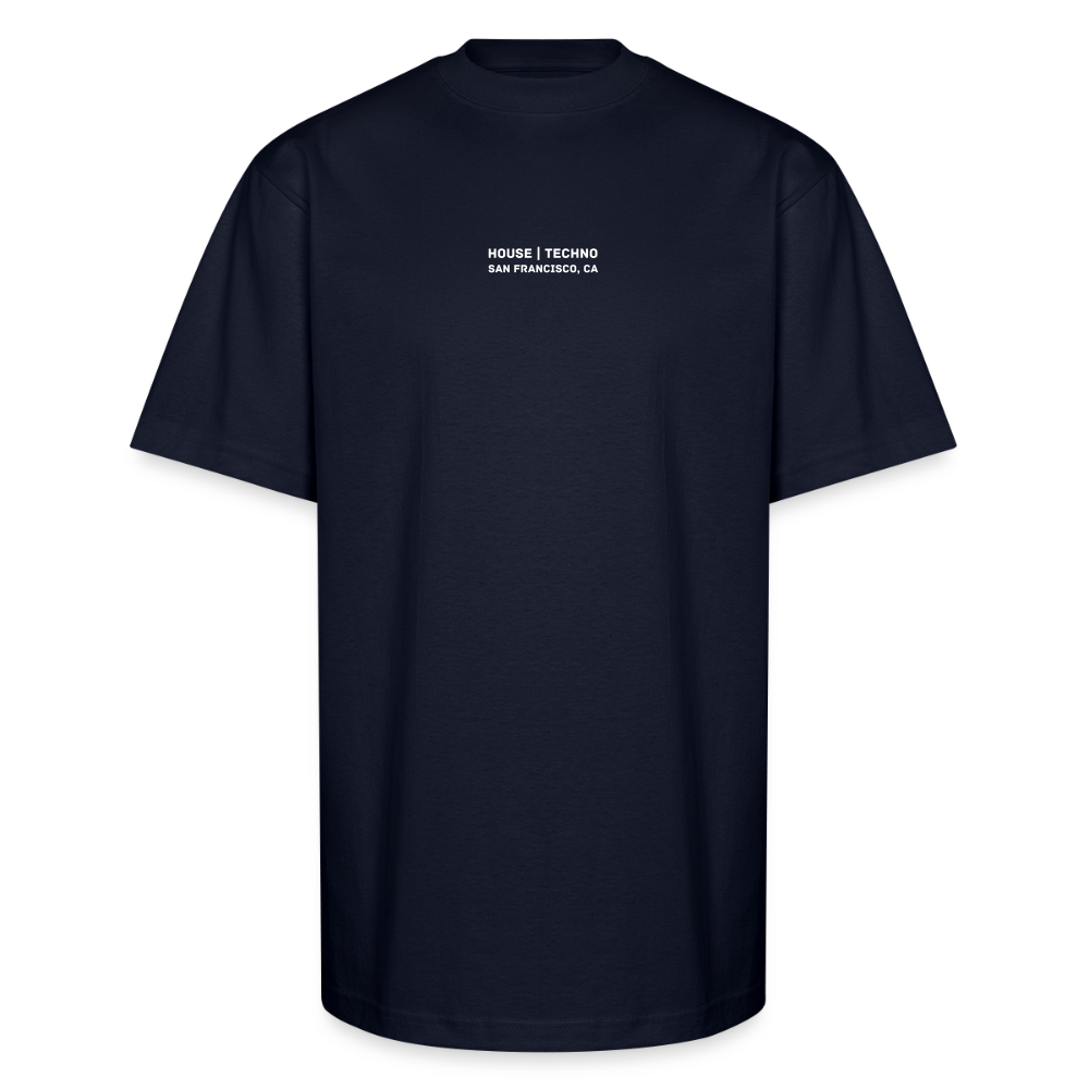 O.G. Oversized Heavyweight T-Shirt - navy