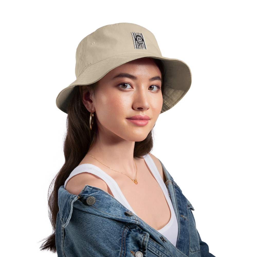 Bucket Hat - Melted Smile - cream