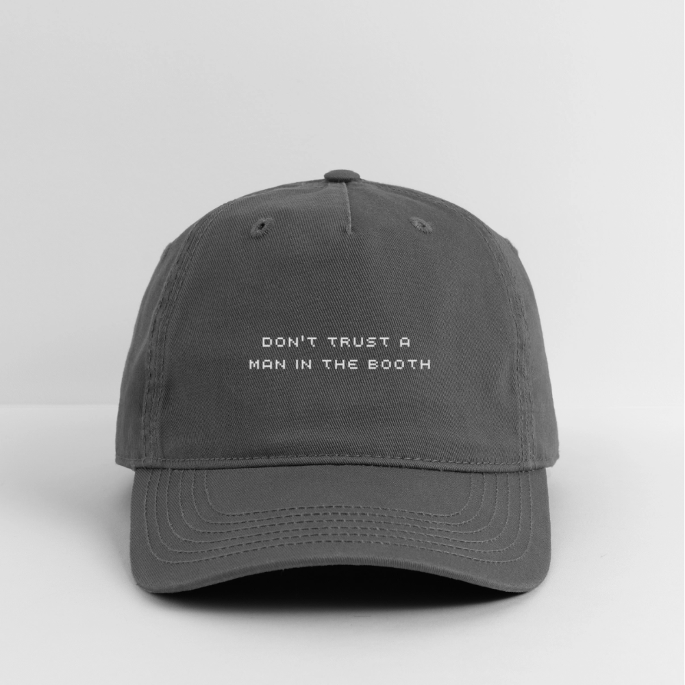 Don't Trust 'Em (Man) Hat - charcoal