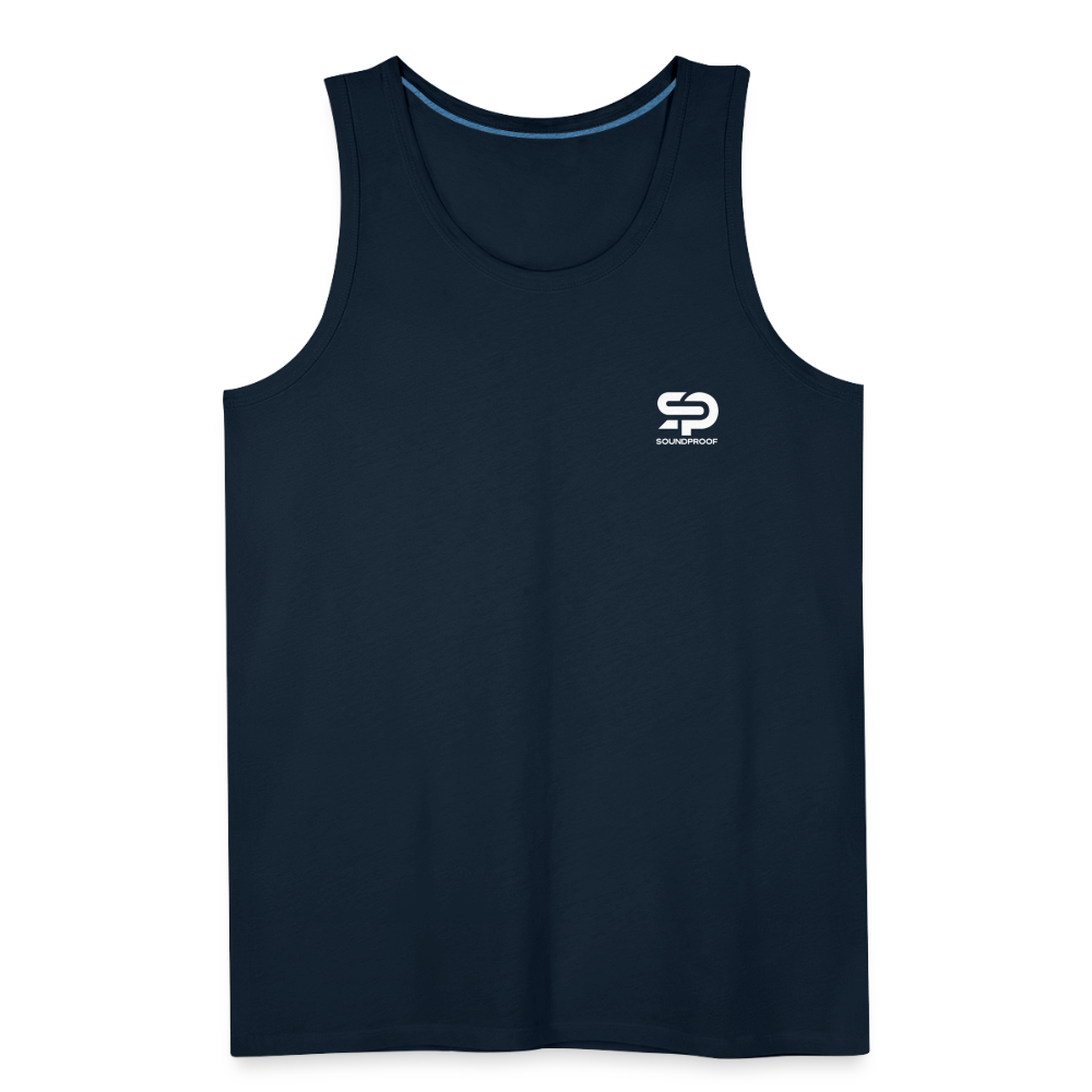 Men’s Premium Tank - Logo - deep navy