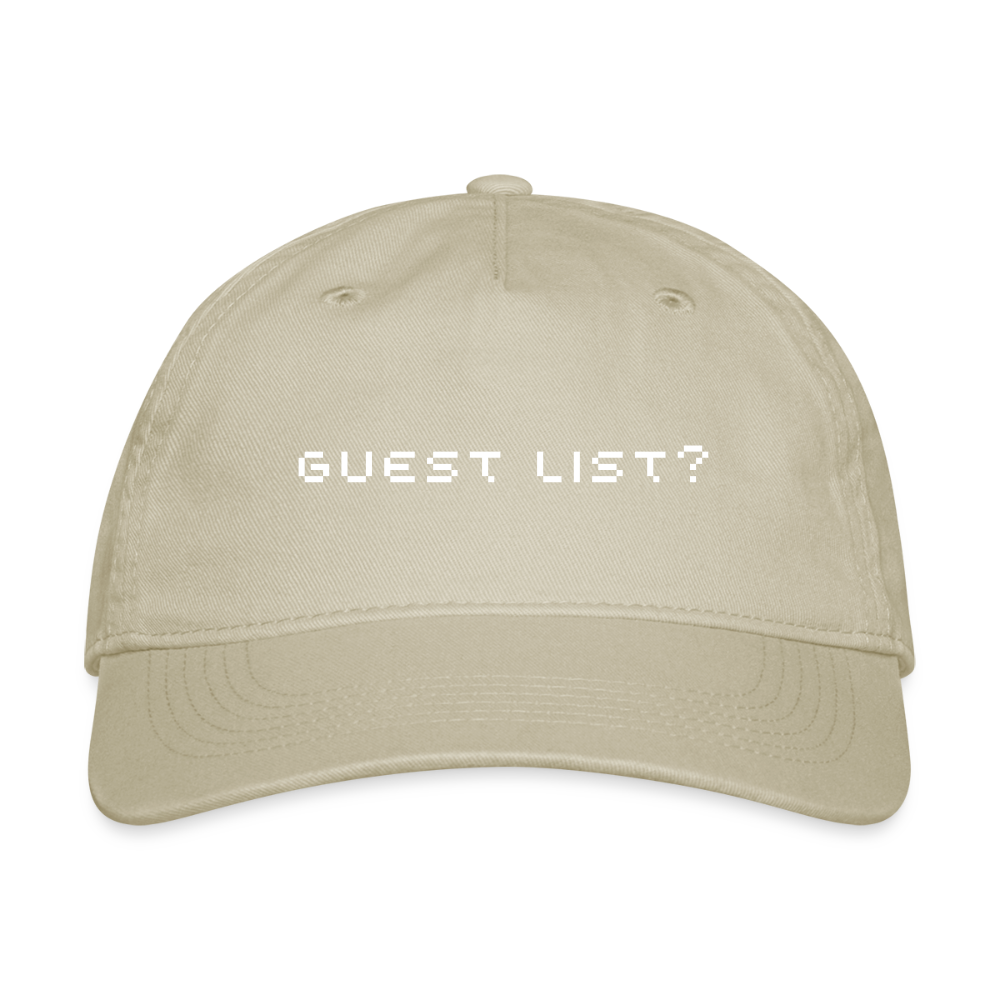Guest List? Hat - khaki