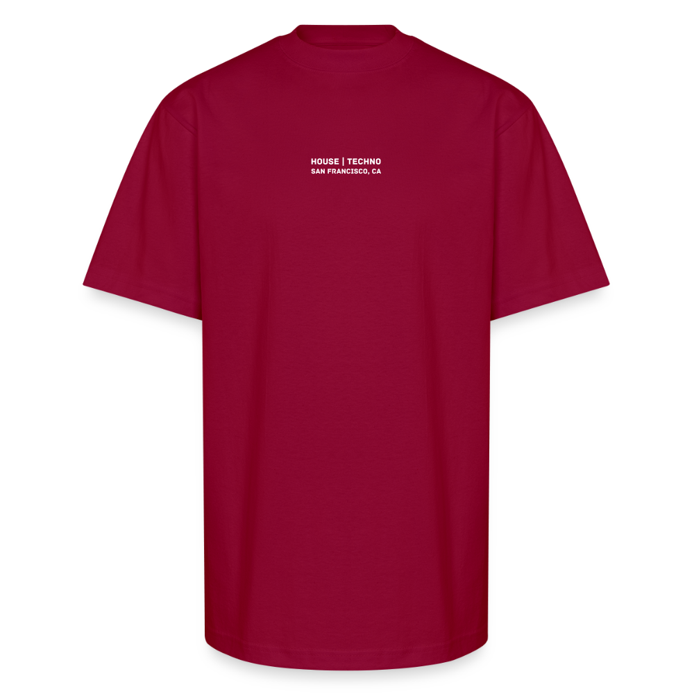 O.G. Oversized Heavyweight T-Shirt - cardinal