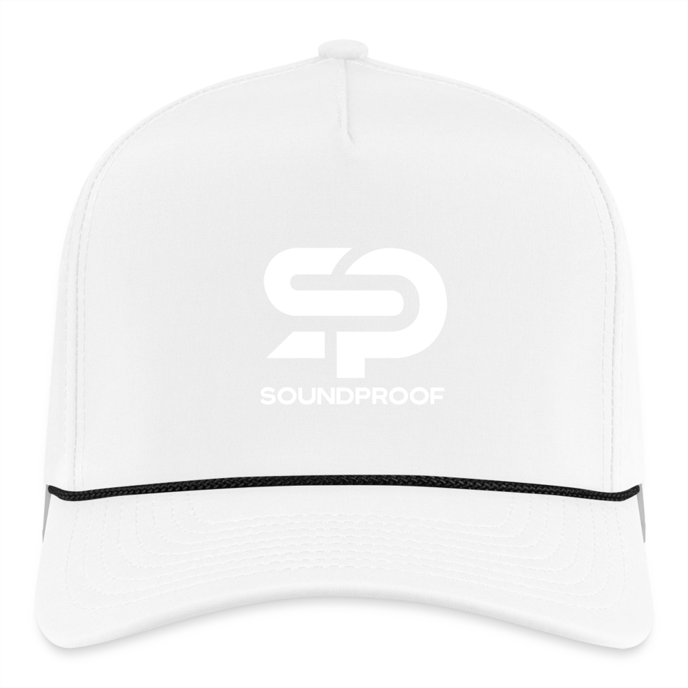 Logo Rope Cap - white/black
