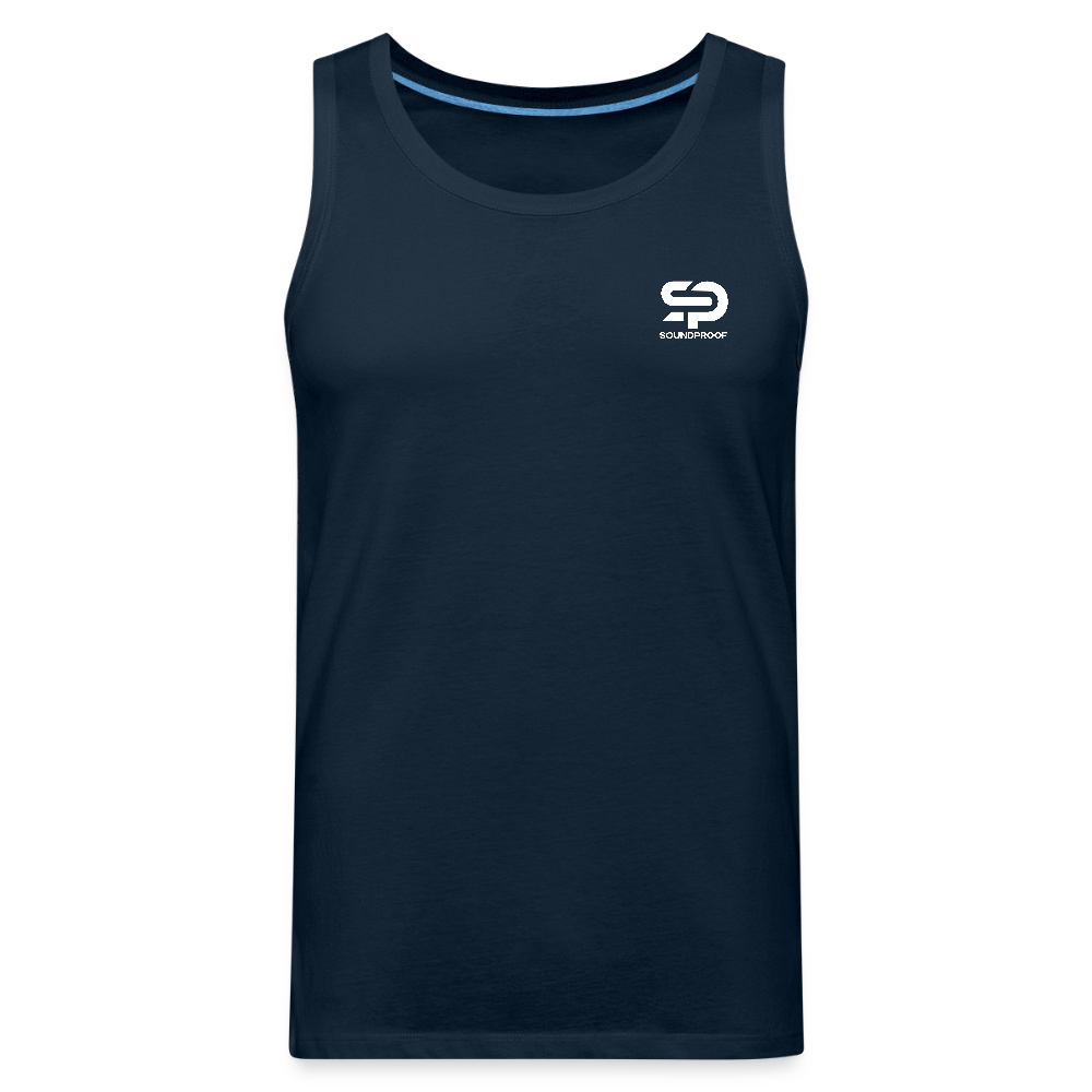 Men’s Premium Tank - Logo - deep navy