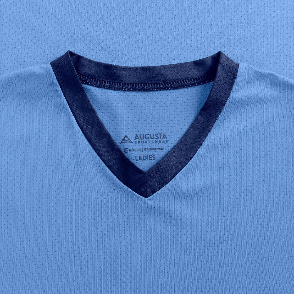 Women's Rave Jersey - carolina blue/navy/white