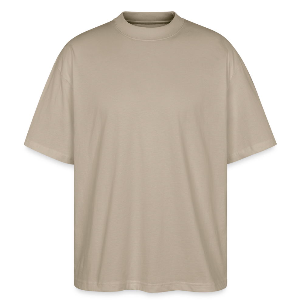 Don't Trust 'Em (Baddie) Oversized T-Shirt - stone