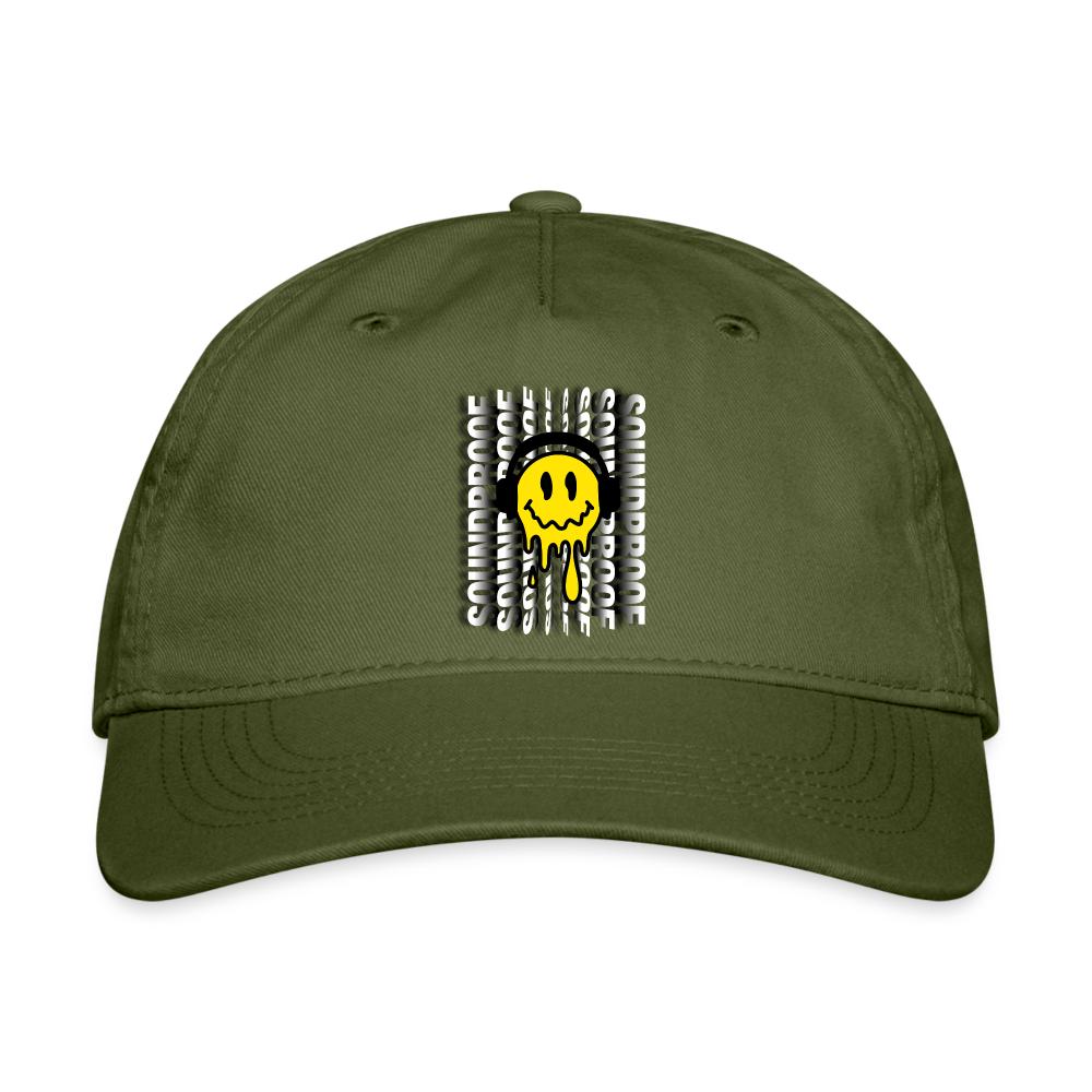 Organic Baseball Cap - olive green