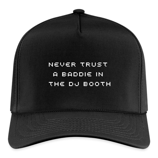 Don't Trust 'Em (Baddie) Hat - black/black