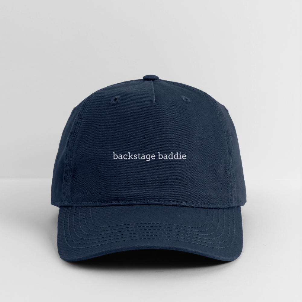 Backstage Baddie Hat - navy