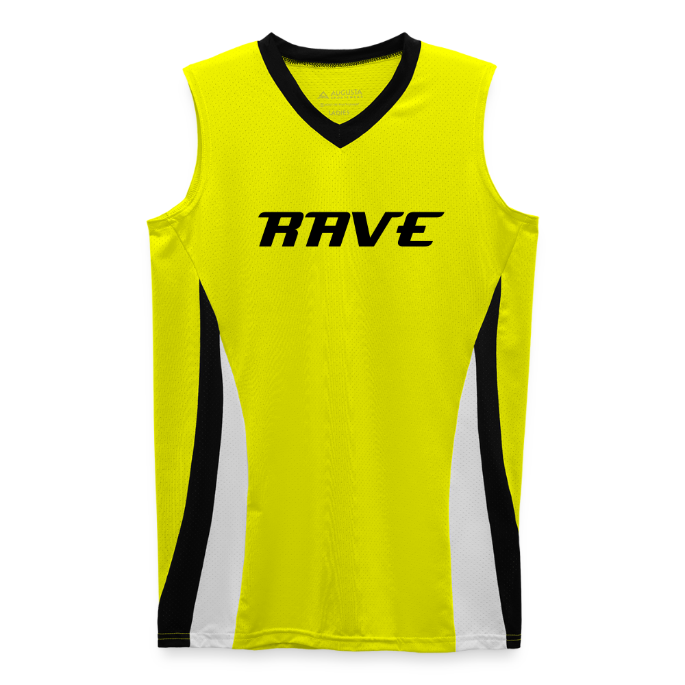 Women's Rave Jersey - yellow/black/white