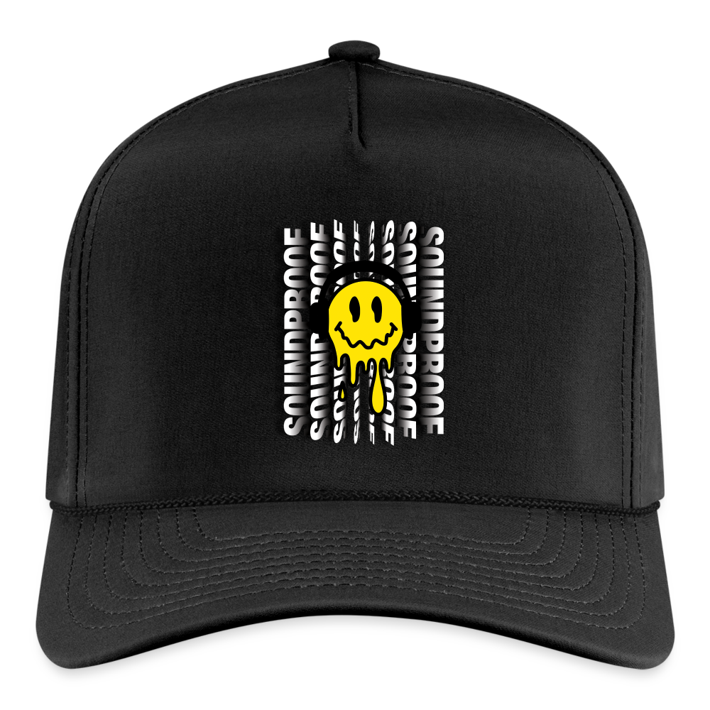 Smiley Rope Cap - black/black