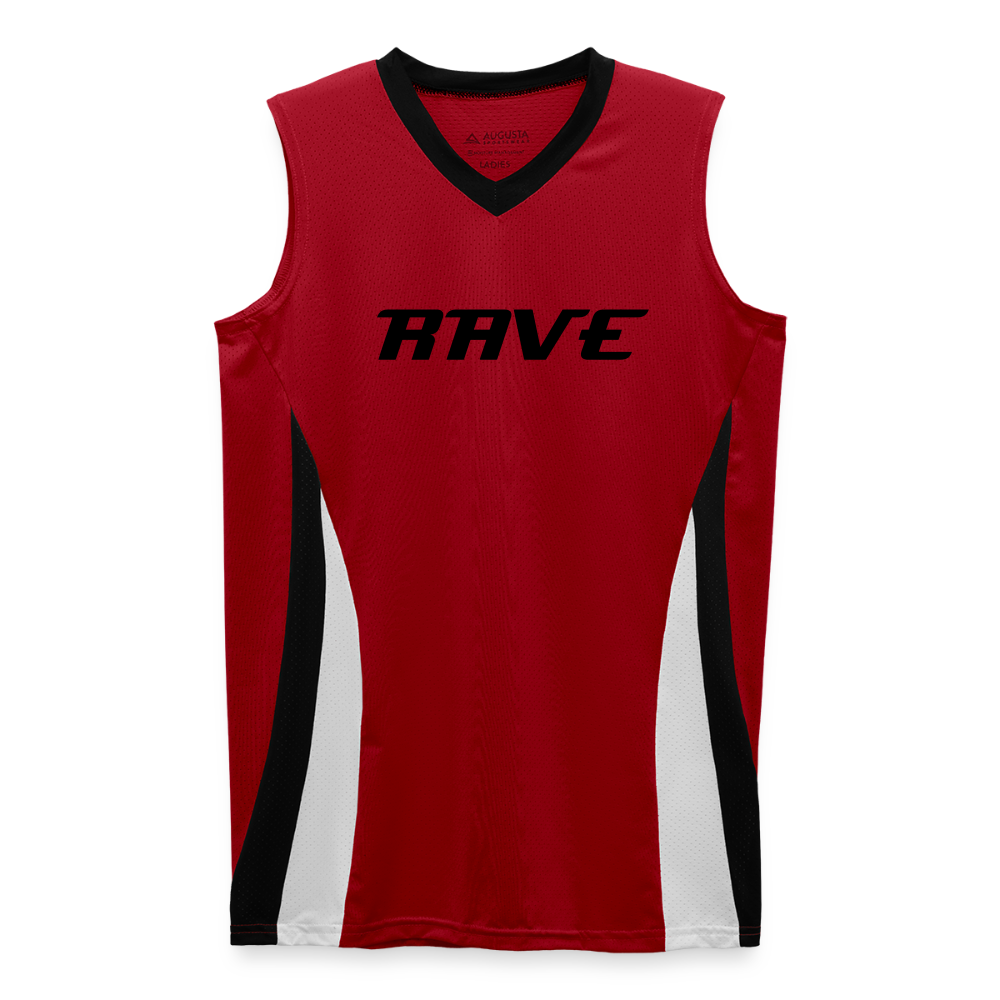 Women's Rave Jersey - red/black/white