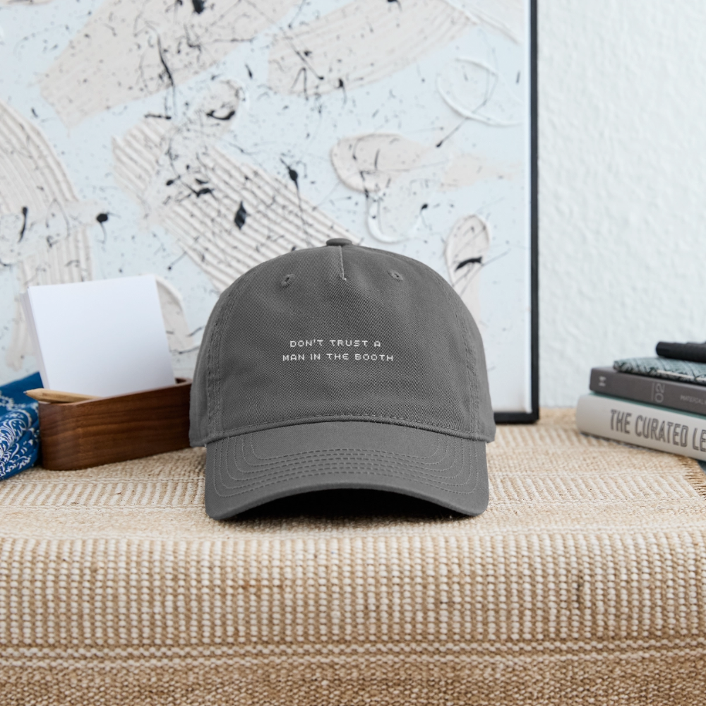 Don't Trust 'Em (Man) Hat - charcoal