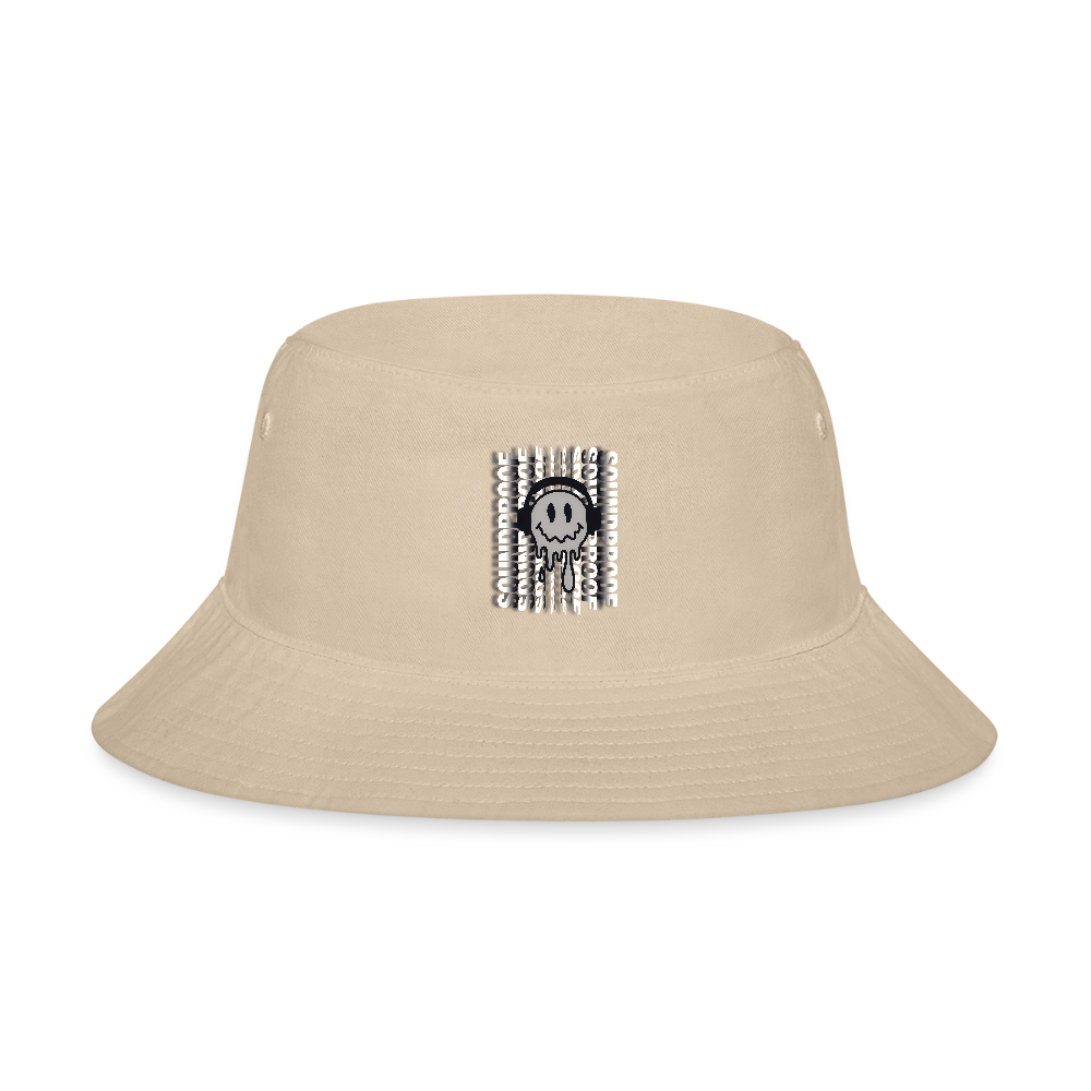Bucket Hat - Melted Smile - cream