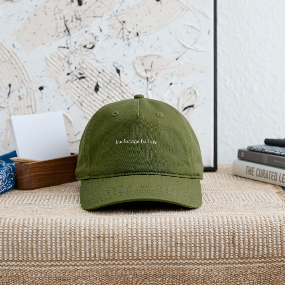 Backstage Baddie Hat - olive green