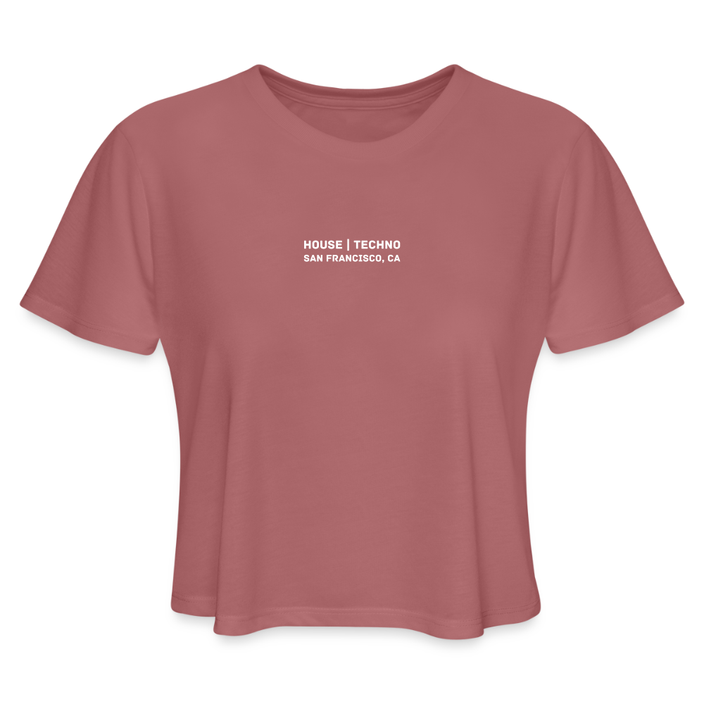 O.G. Cropped T-Shirt - mauve