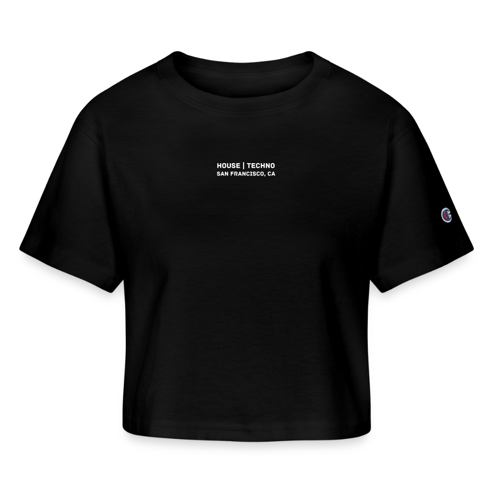 O.G. Champion Heavyweight Crop-Top - black