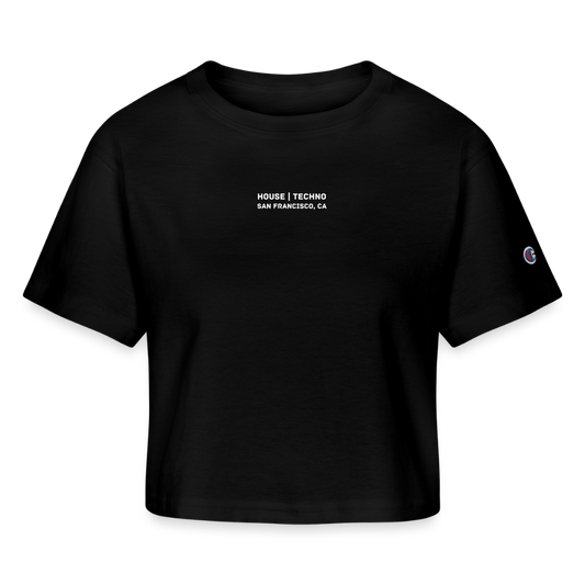 O.G. Champion Heavyweight Crop-Top - black