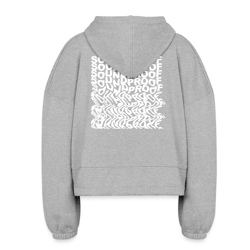O.G. Women’s Cropped Hoodie - heather gray