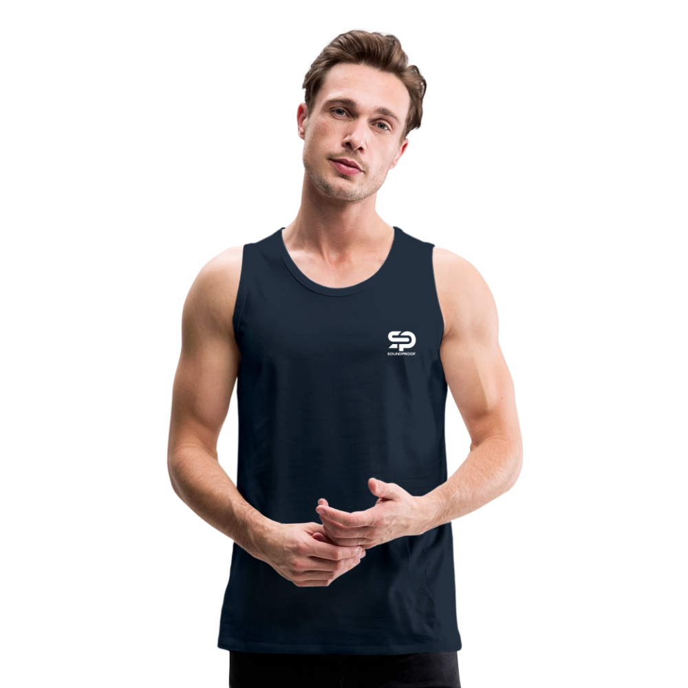 Men’s Premium Tank - Logo - deep navy