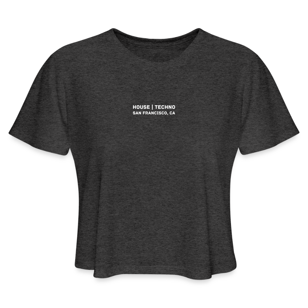 O.G. Cropped T-Shirt - deep heather