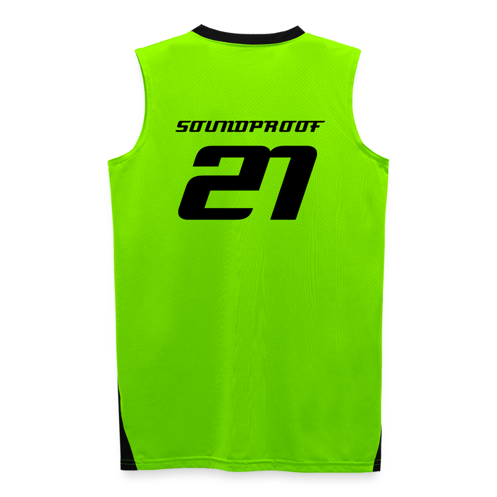 Women's Rave Jersey - lime/black/white