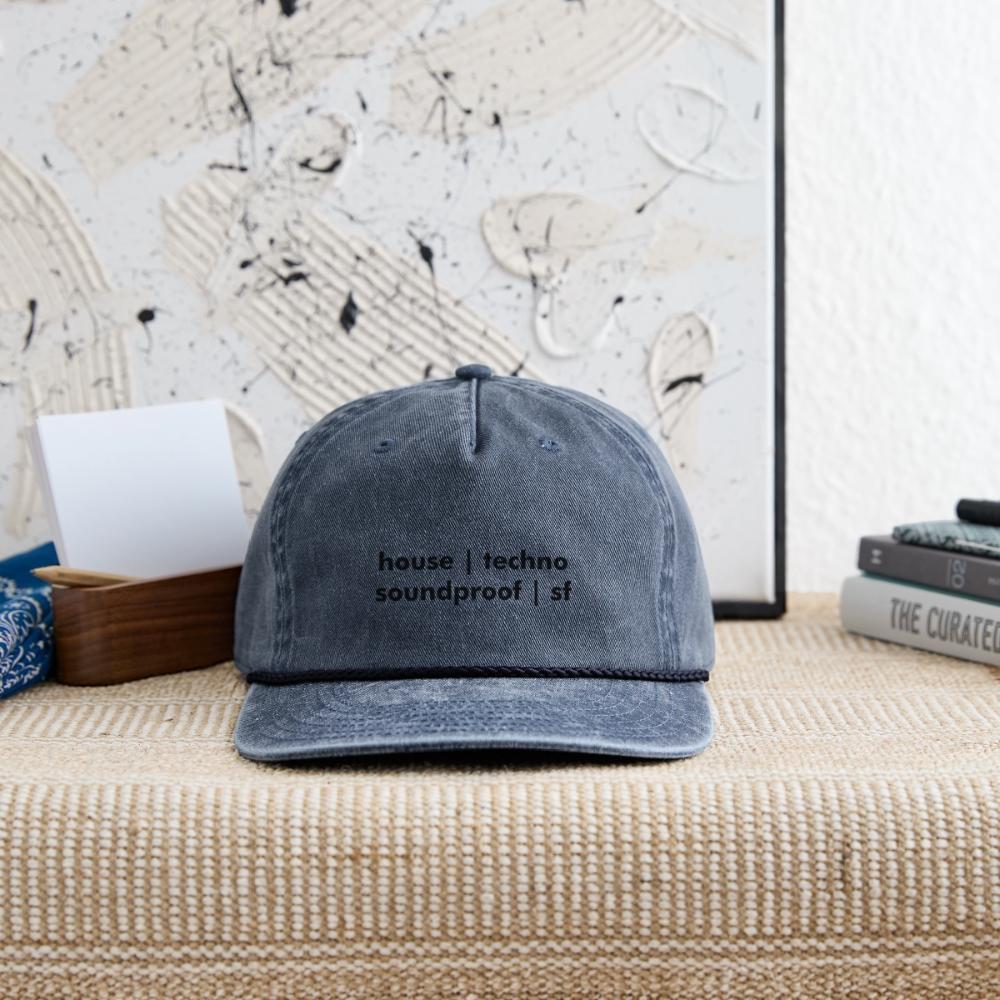 Vintage Washed Rope Cap