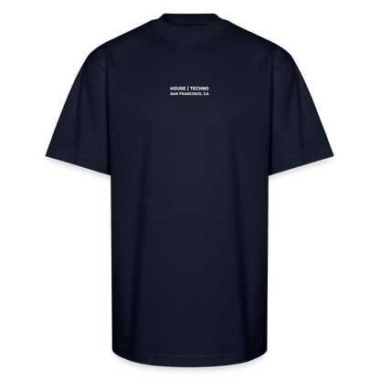 O.G. Oversized Heavyweight T-Shirt - navy