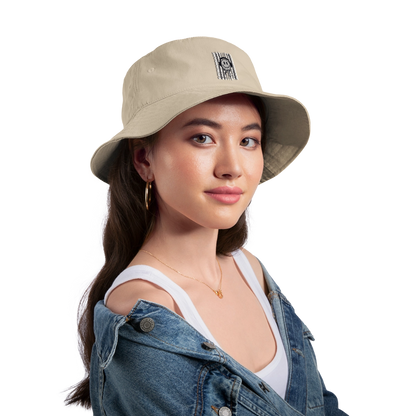 Bucket Hat - Melted Smile - cream