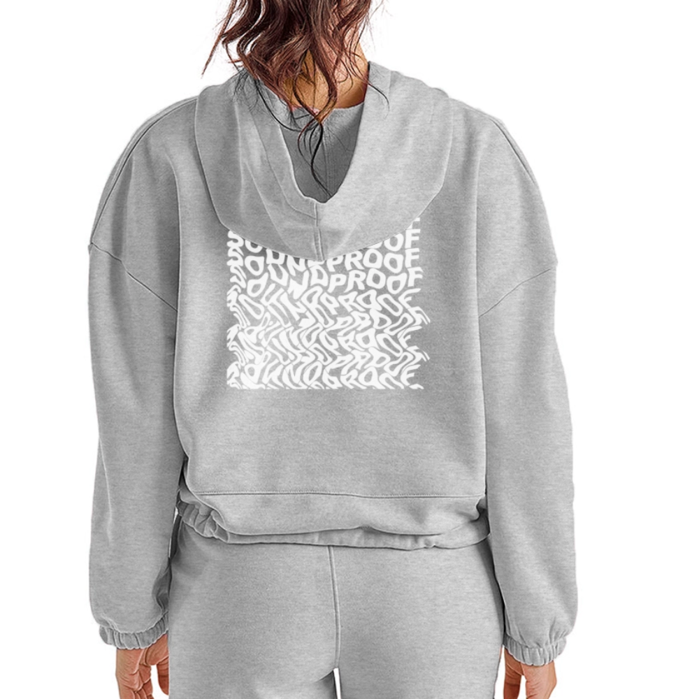 O.G. Women’s Cropped Hoodie - heather gray