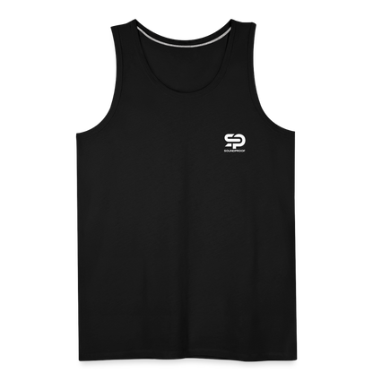 Men’s Premium Tank - Logo - black