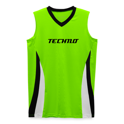 Techno Jersey - lime/black/white