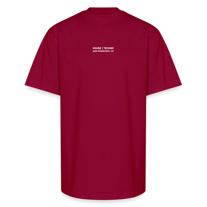 O.G. Oversized Heavyweight T-Shirt - cardinal