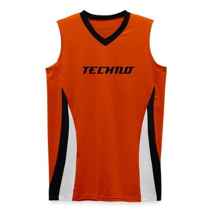 Techno Jersey - orange/black/white