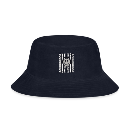 Bucket Hat - Melted Smile - navy