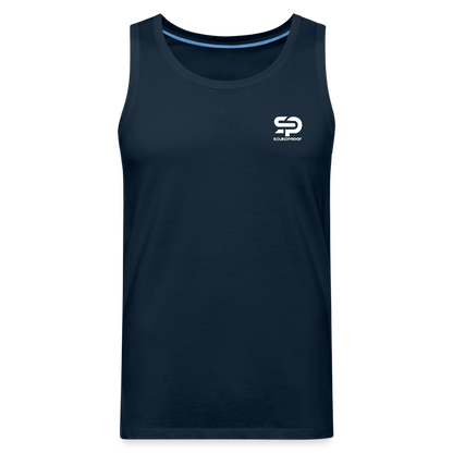 Men’s Premium Tank - Logo - deep navy