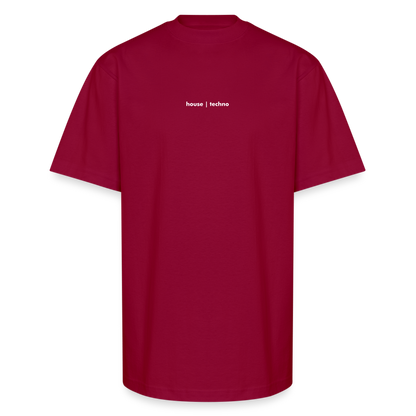 Unisex Oversized Heavyweight T-Shirt - cardinal