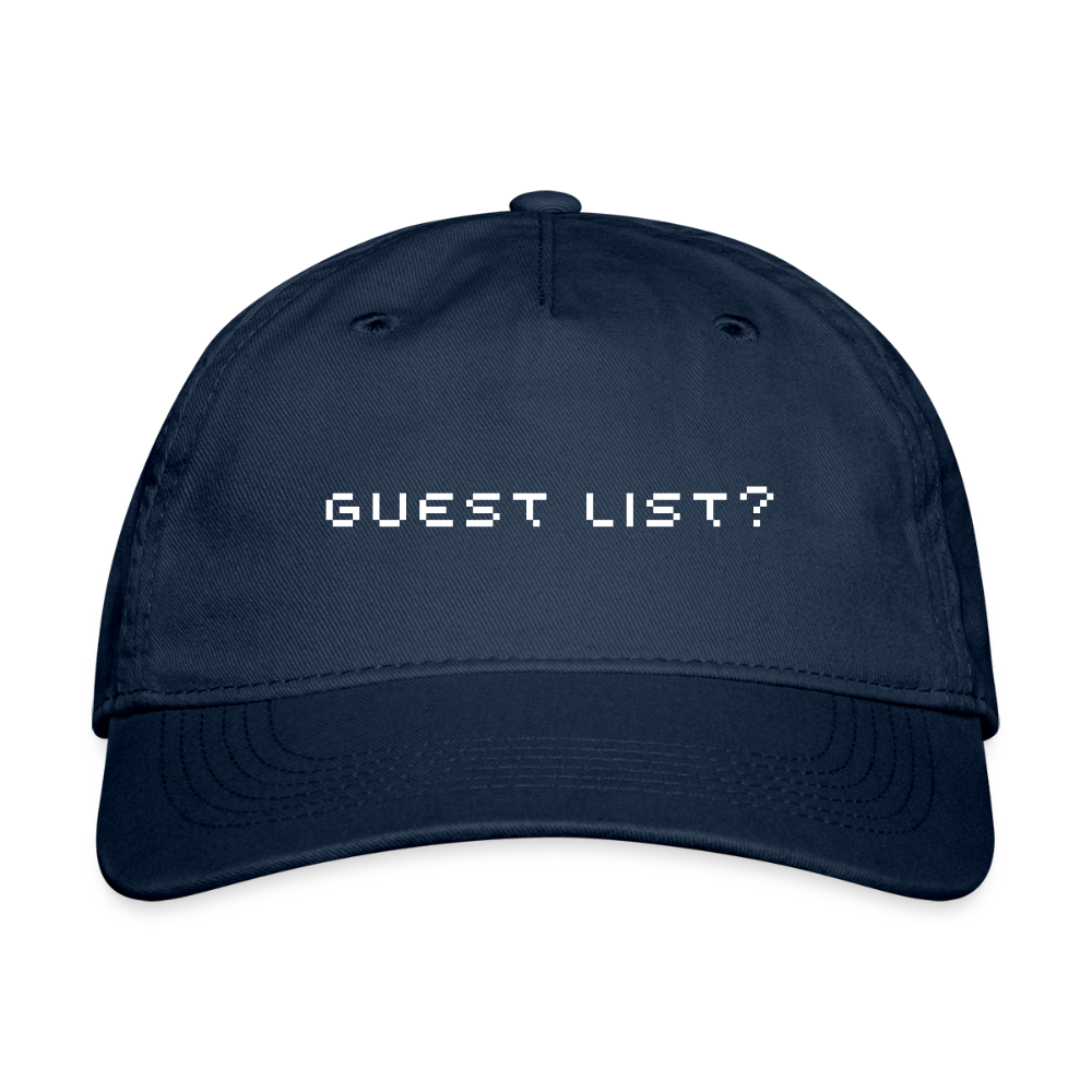 Guest List? Hat - navy