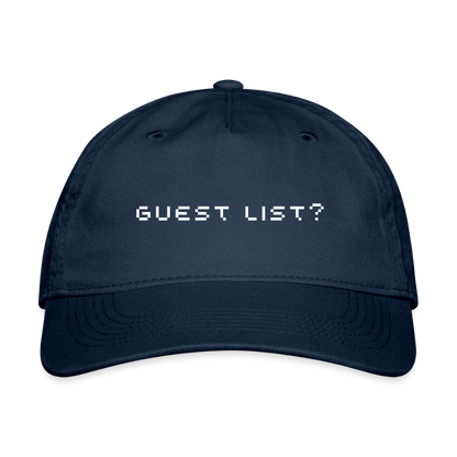 Guest List? Hat - navy