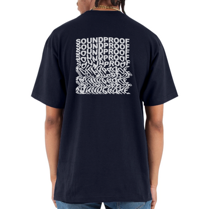 O.G. Oversized Heavyweight T-Shirt - navy