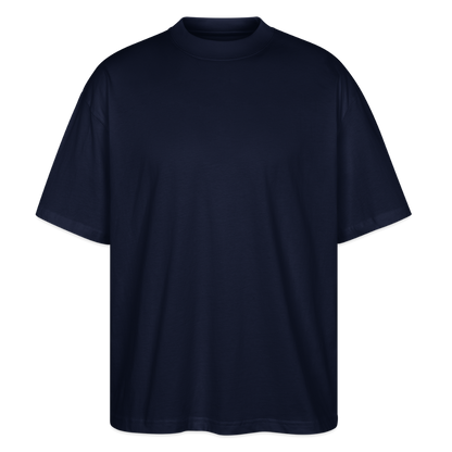 Don't Trust 'Em (Baddie) Oversized T-Shirt - french navy