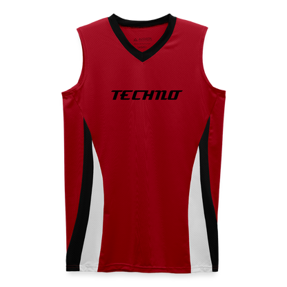 Techno Jersey - red/black/white