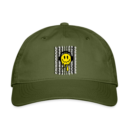Organic Baseball Cap - olive green