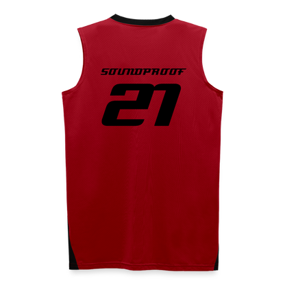 Techno Jersey - red/black/white