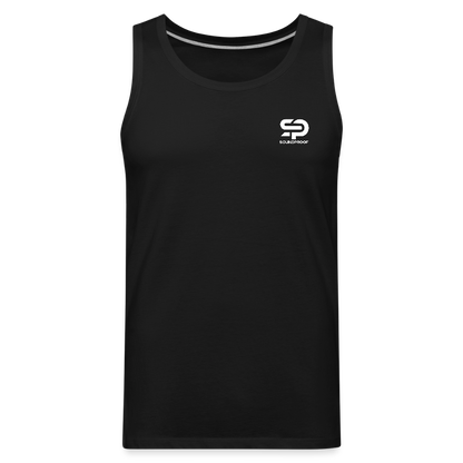 Men’s Premium Tank - Logo - black