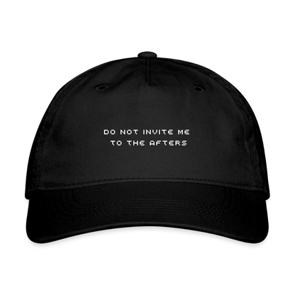 No Afters Hat - black