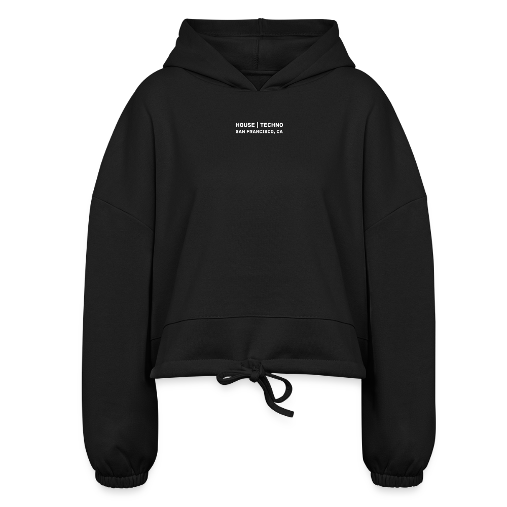 O.G. Women’s Cropped Hoodie - black